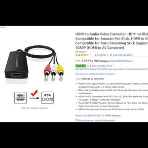 hdmi to composite converter